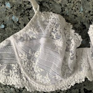 Wacoal | Intimates & Sleepwear | Wacoal 34d White Lace Vintage Bra ...